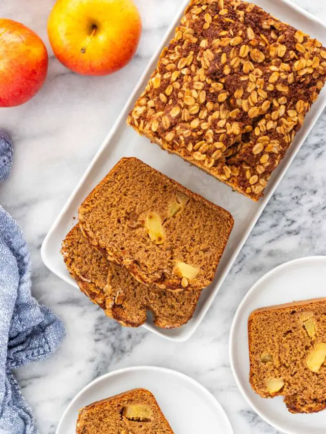 Vegan Gluten-Free Apple Bread