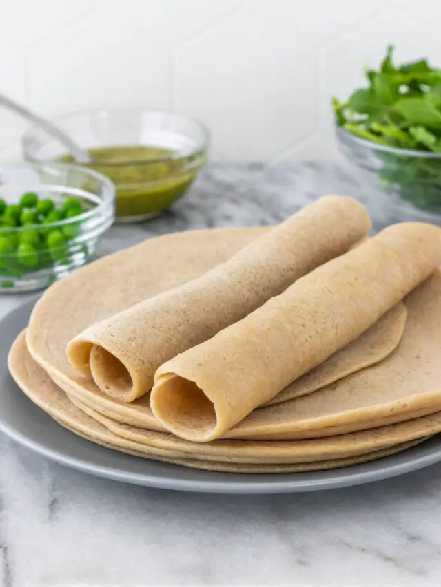 2-Ingredient Quinoa Tortilla Wraps